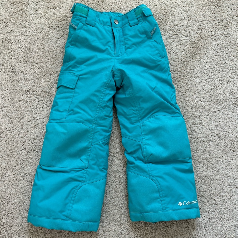 Columbia Kids Teal Snow Pants